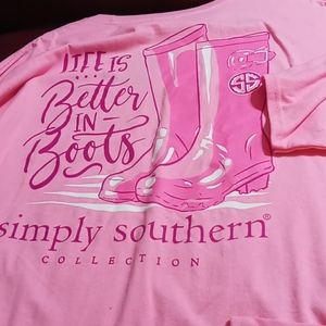 Simply southern short sleeve tee nwt